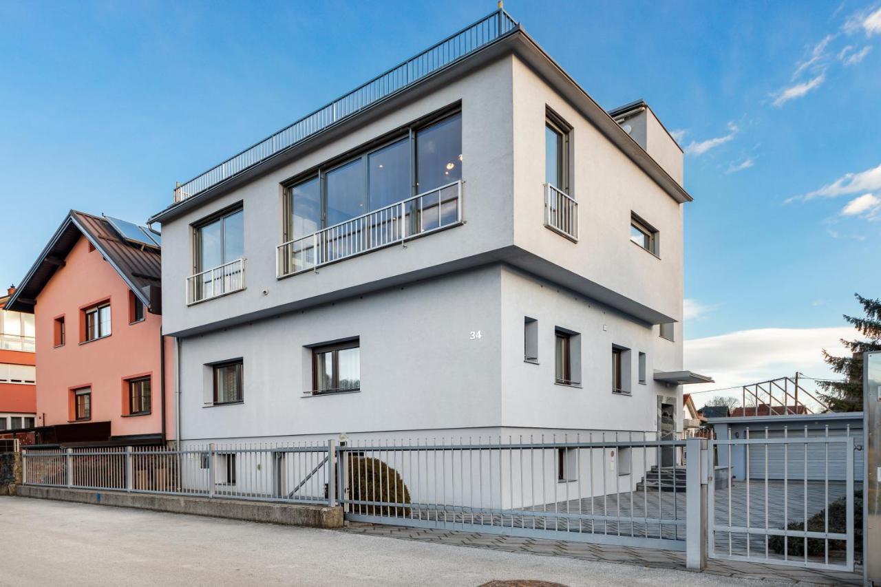 Contemporary Apartment With Rooftop Terrace In Maribor Exteriör bild